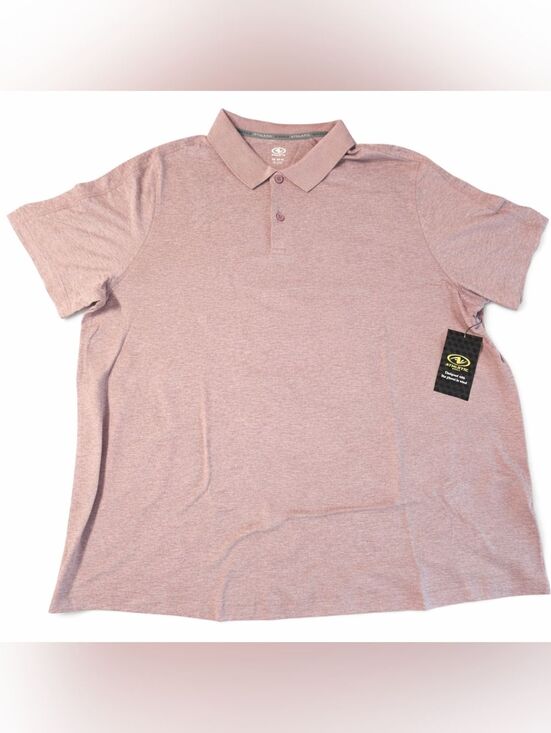 Athletic Works Other - NWT Athletic Works Pink Polo Shirt 2XL Soft Stretch Casual Comfort Tee